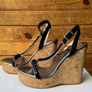 Jimmy Choo Cork Wedge